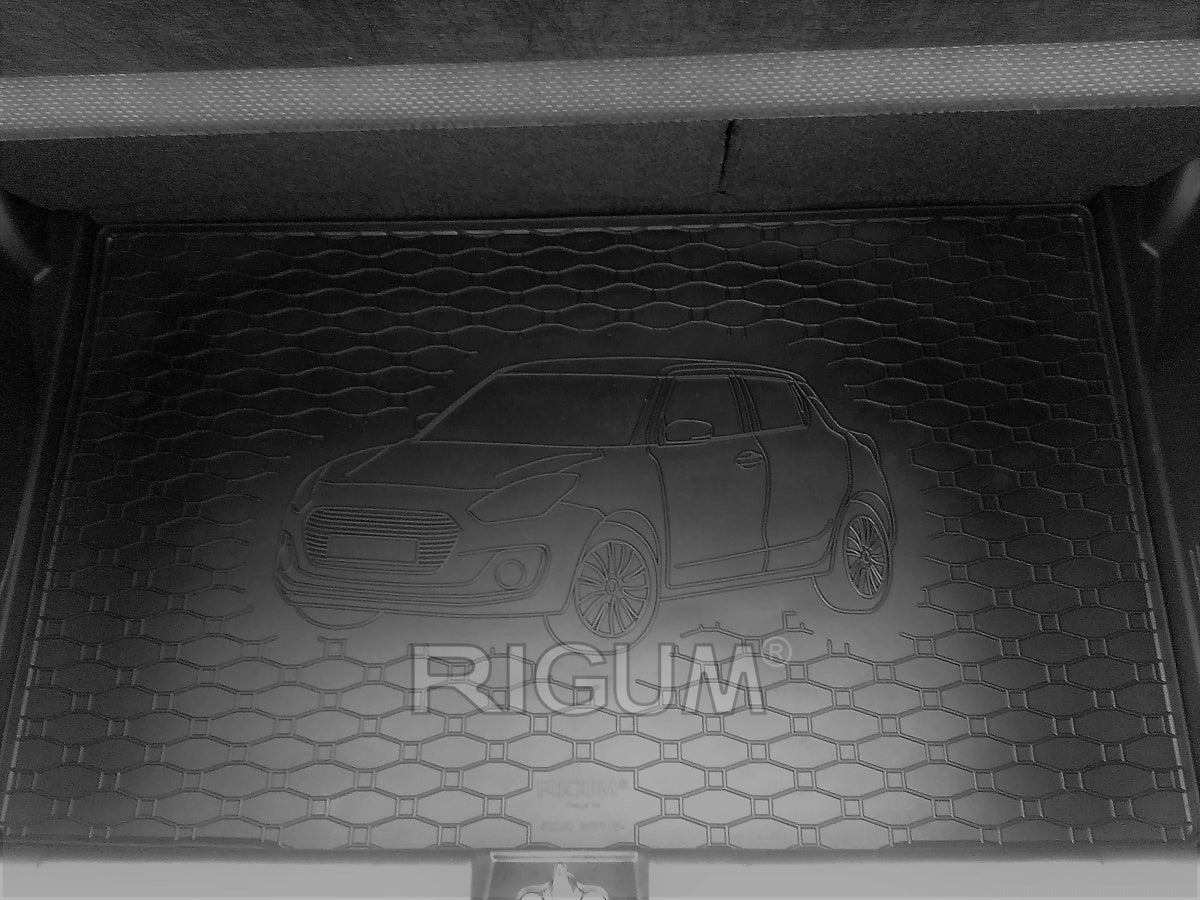 Rigum bagasjeromsmatte til Suzuki Swift Hatchback – svart titanium