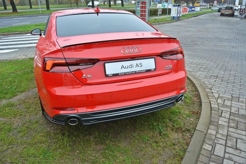 Sentersplitter Bak (Uten vertikale finner) Audi A5 F5 S-Line | Nomax.no🥇_1
