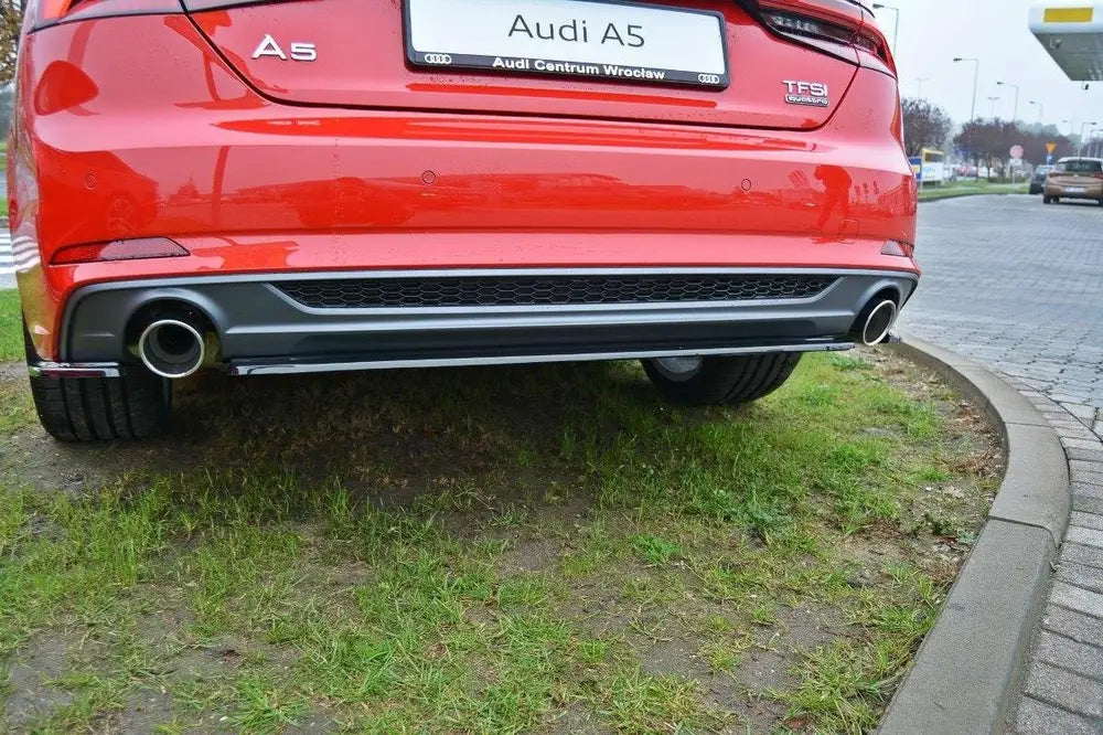 Sentersplitter Bak (Uten vertikale finner) Audi A5 F5 S-Line | Nomax.no🥇_2
