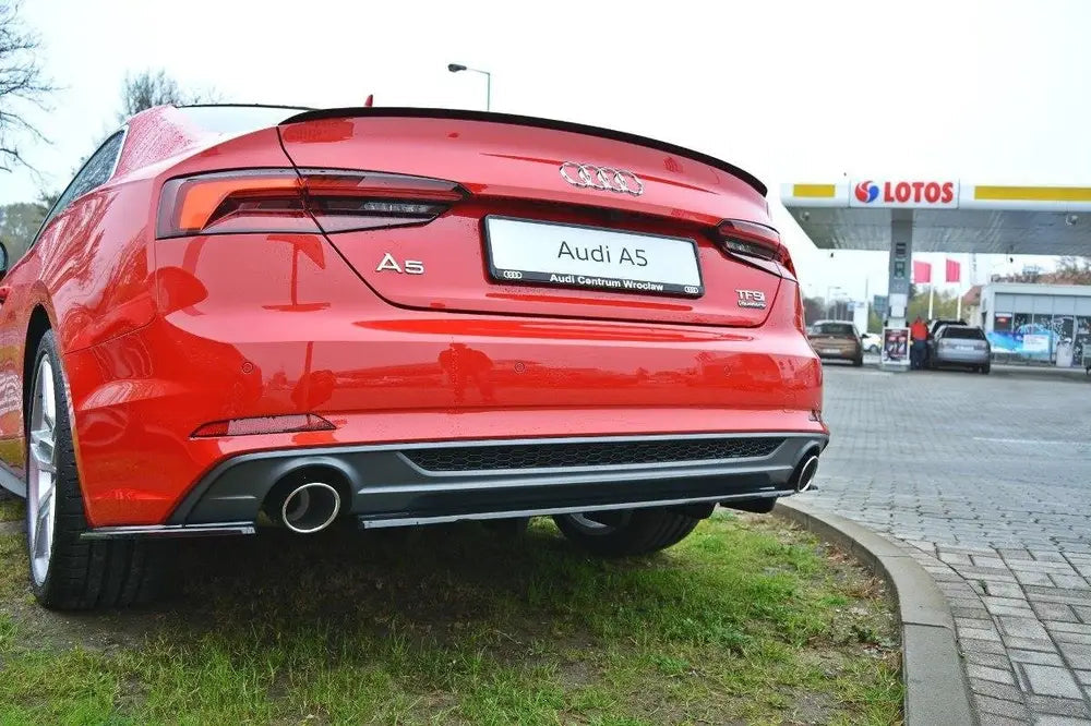 Sentersplitter Bak (Med vertikale finner) Audi A5 F5 S-Line | Nomax.no🥇_3