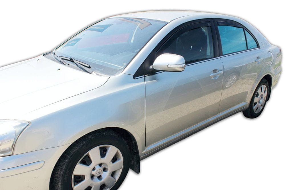 Heko vindavviser til Toyota Avensis II (T25) / sett 4 stk. – PMMA Plexi