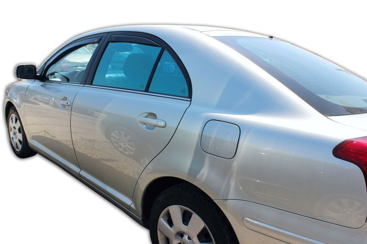 Vindavviser Toyota Avensis II (T25) / sett 4 stk. (2003-2009) – PMMA Plexi - nærbilde