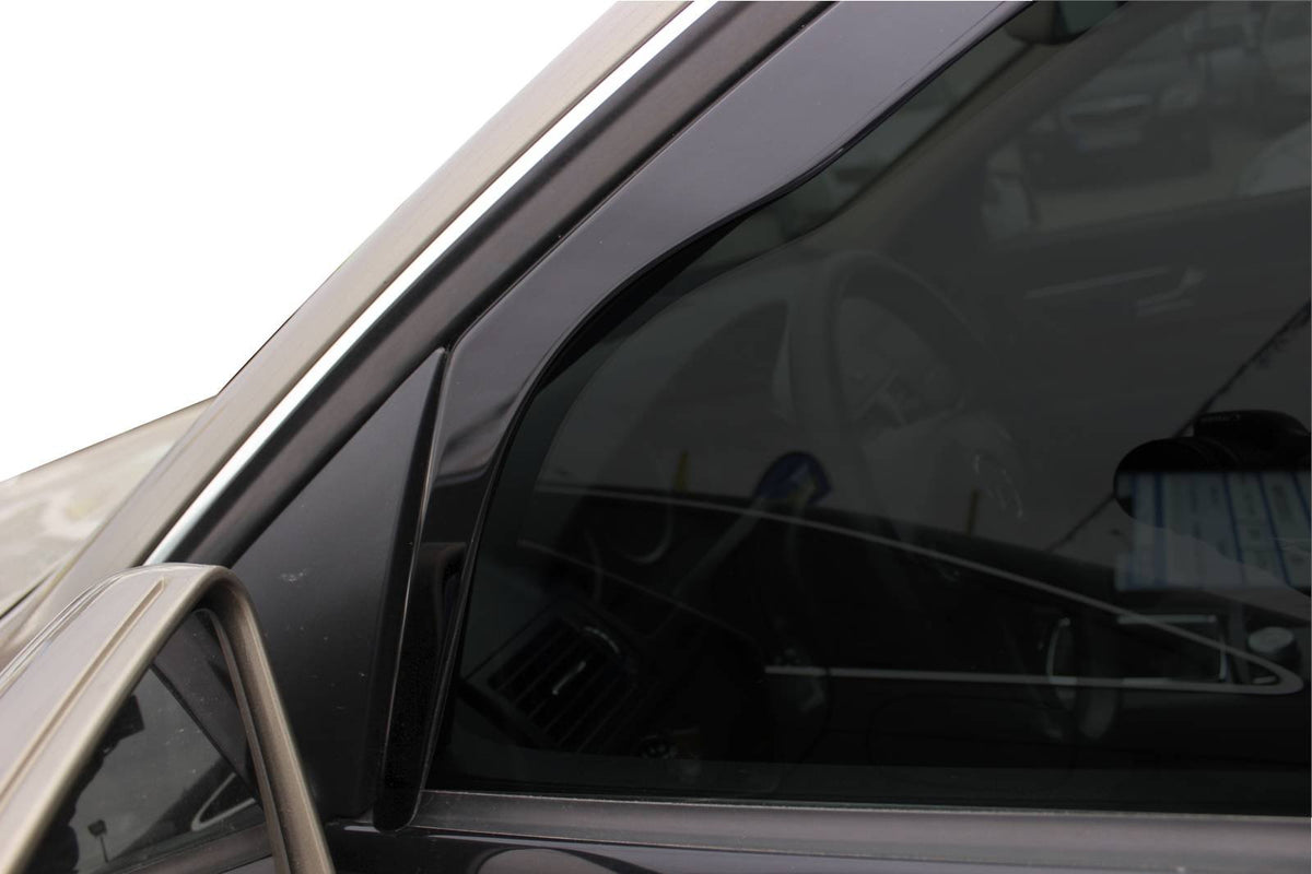 Vindavviser Mercedes C (W204) Sedan / sett 4 stk. (2007-2014) – PMMA Plexi - sett bakfra