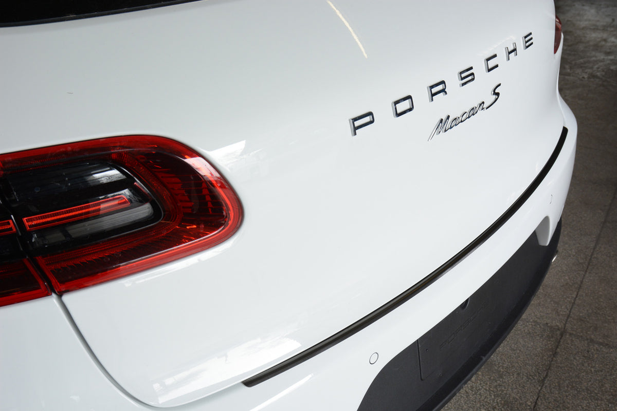 Bakfangerbeskytter Porsche Macan I (95B) (2014-2024) – rustfritt stål - detaljer