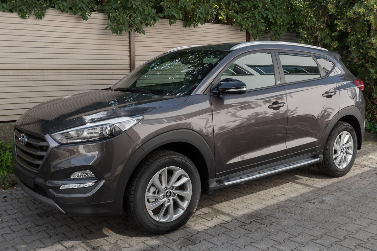 Stigtrinn Hyundai Tucson Ventshield (2015-2020) - sett bakfra