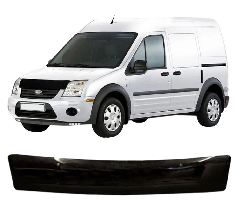 Scoutt panserbeskytter i akryl til Ford Transit Connect / Tourneo Connect I (2009-2013) med steinsprutbeskyttelse og sort glo