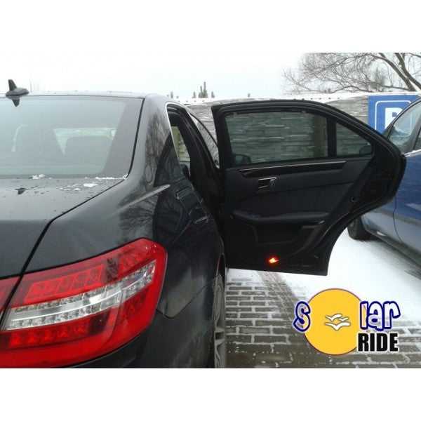 Solskjerm Mercedes E-Klasse (W212) Sedan (2009-2016) (2 stk) - sett forfra