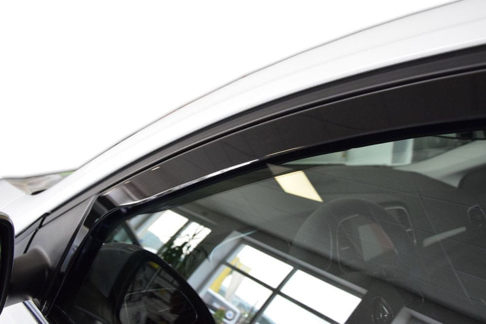 Heko vindavviser til Renault MEGANE IV HATCHBACK 5-dørs 2016→ sett 4 stk. – sort/transparent