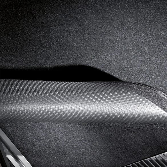 Mercedes OEM bagasjeromsmatte til Mercedes EQA (H243) / B-klasse (W247) / GLA (H247) – sidekanter svart titanium