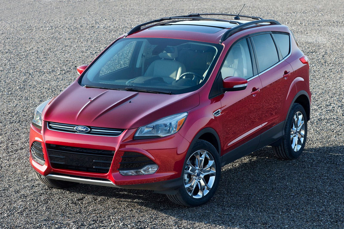 Takrails Ventshield til Ford ESCAPE 2013-2019 i aluminium og ABS for enkel montering