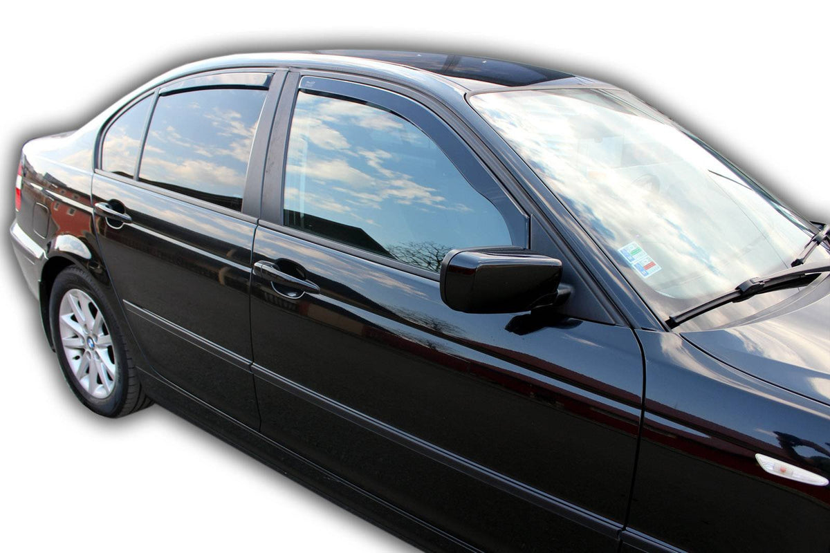 Vindavviser Bmw 3 (E 46) / sett 4 stk. (1998-2007) – PMMA Plexi - detaljer
