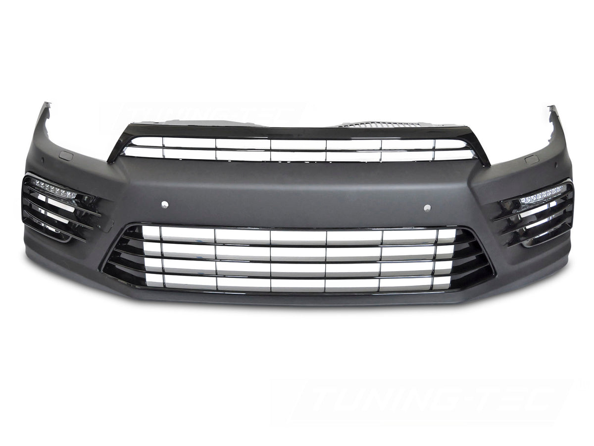 Frontfanger Sport til VW Scirocco III 08-14 – hovedbilde sett forfra på hvit bakgrunn