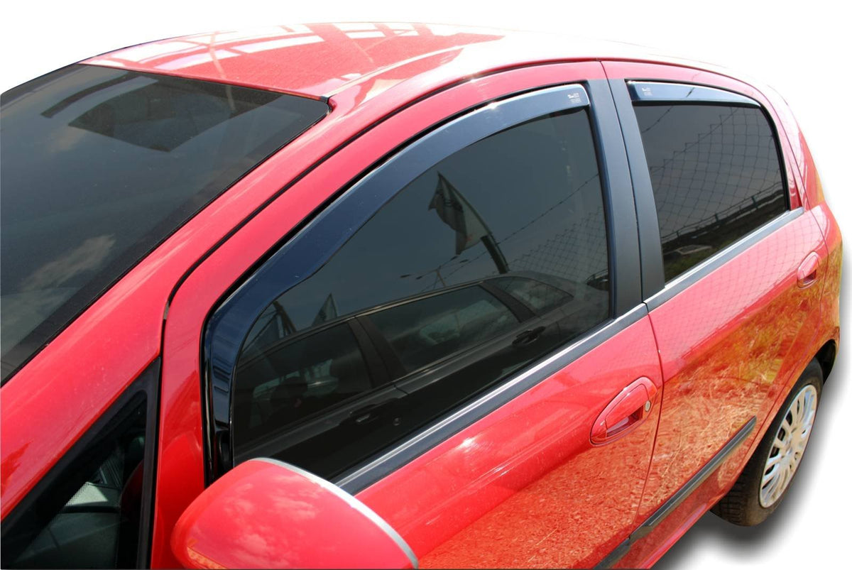 Heko vindavviser til Fiat PUNTO GRANDE /EVO 5-dørs – røykfarget plexiglass
