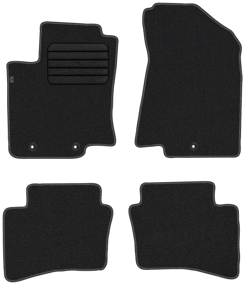 Unknown stoffmatter til Kia Rio III – premium velour