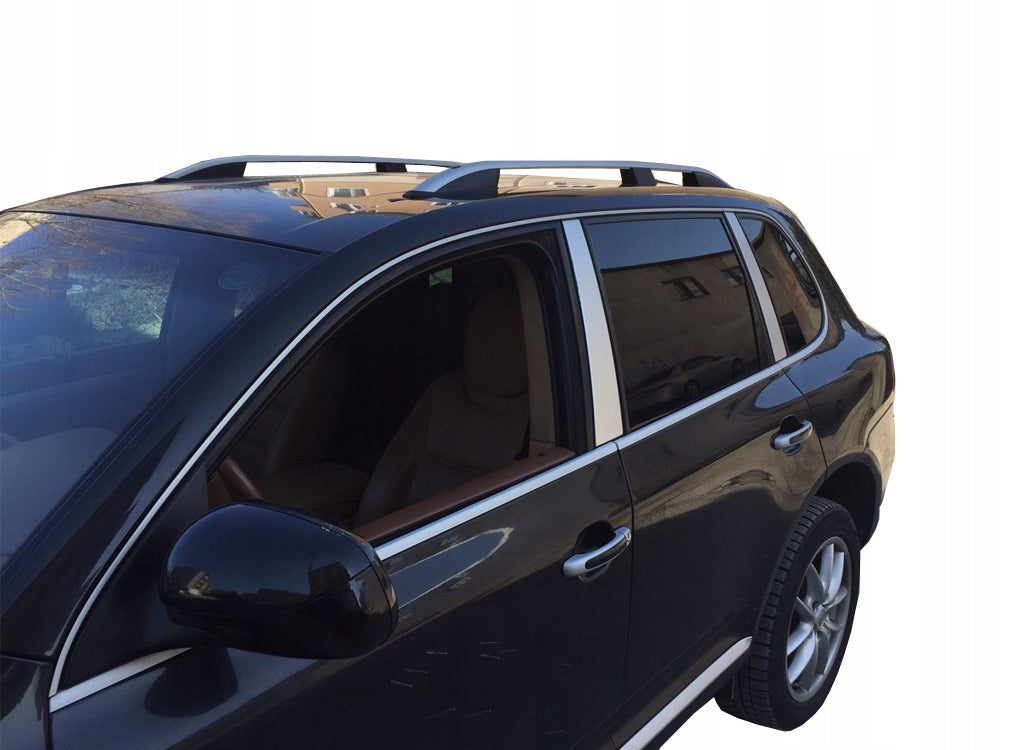 Takrails fra Erkul til Vw Touareg 7L 2002-2010 i aluminium og ABS for enkel montering