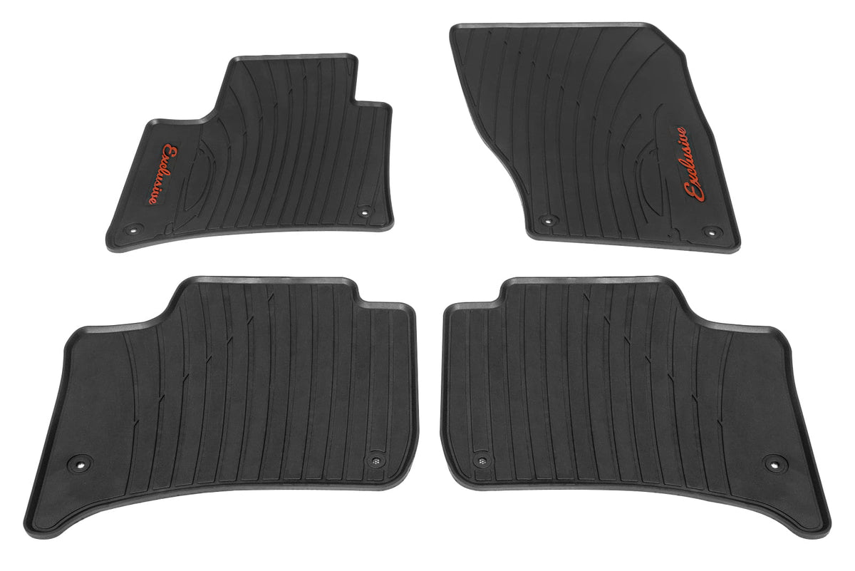 Ven-Tuning gulvmatter til Porsche Cayenne II (92A) – luktfrie gummi