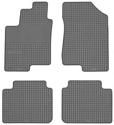 DomLine gummimatter til Hyundai Sonata V sedan (2005-2011) – luktfrie, vanntette TPE-bilmatter i svart
