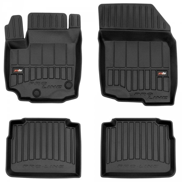 Frogum 3D Premium gulvmatter til Suzuki SX4 S-Cross Hybrid ALLGRIP (2020-2021) – svart TPE med 60 mm sidekant