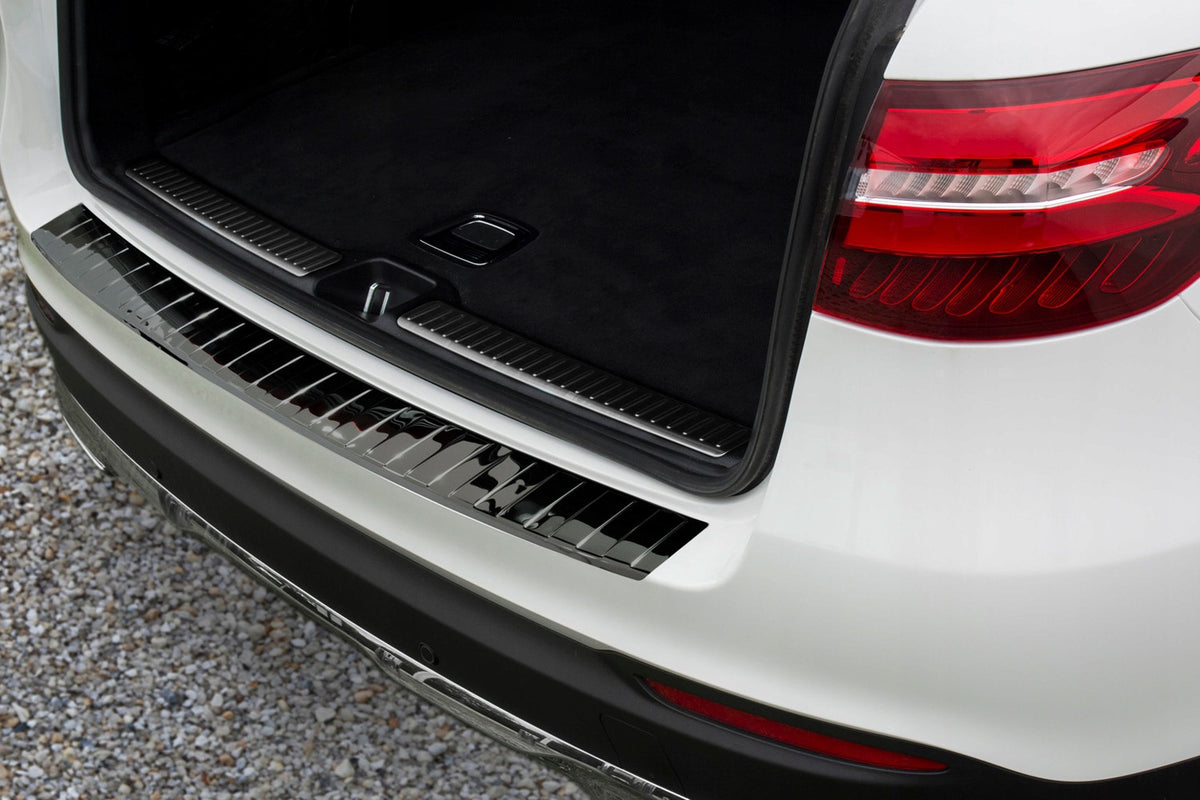 Avisa bakfangerbeskytter til Mercedes GLC (X253) / Black Editon – rustfritt stål