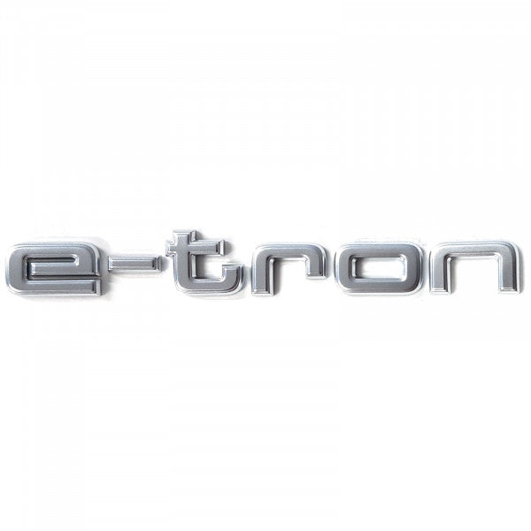 Emblem/logo til Audi e-tron Aluminium standard i aluminium og ABS-materiale, perfekt passform for karosseri