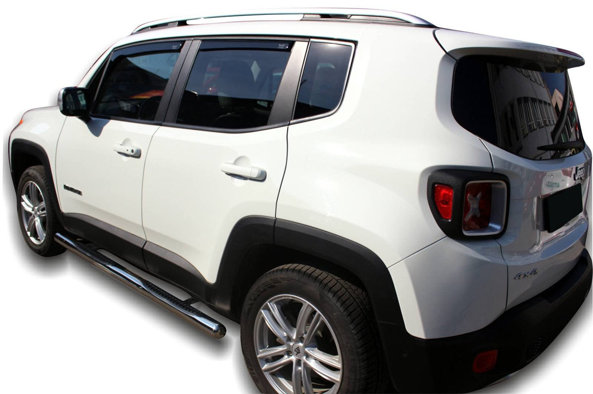 Vindavviser Jeep Renegade (2014-) – PMMA Plexi - nærbilde