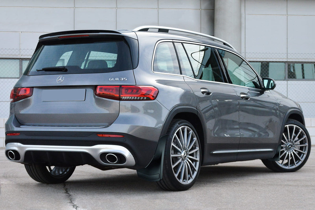 Ven-Tuning skvettlapp til Mercedes GLB (X247) / EQB (X243) – svart ABS-plast