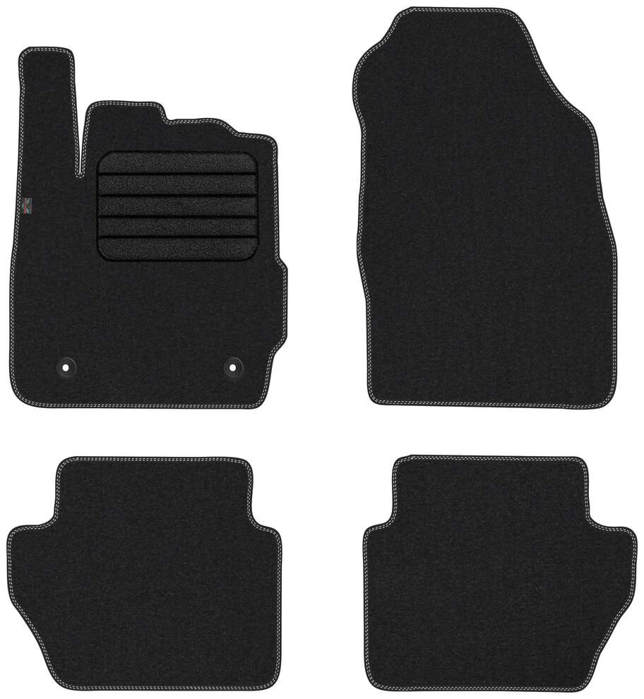 Unknown stoffmatter til Ford Fiesta Mk6 – premium tekstil