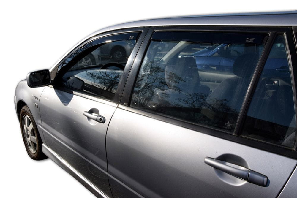Vindavviser Mitsubishi LANCER 5-dørs (2004-2007) – PMMA Plexi - detaljer