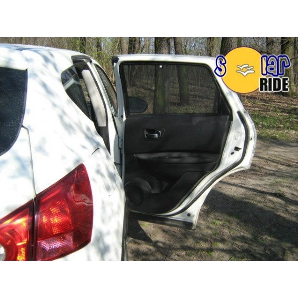 Solskjerm Nissan Qashqai (J10) (2007-2013) (5 stk) - sett forfra