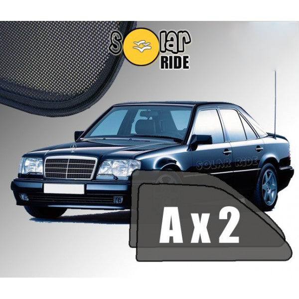 Sr solskjerm i akryl til Mercedes E-Klasse (W124) Sedan, vindavviser og regnbeskyttelse