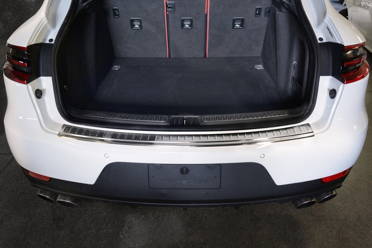 Bakfangerbeskytter Porsche Macan I (95B) (2014-2024) – Rustfritt stål - detaljer