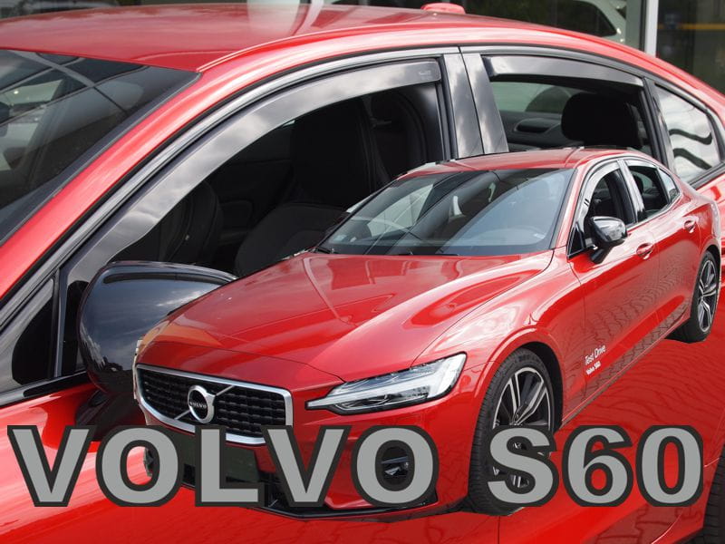 Heko vindavviser til Volvo S60 III – PMMA Plexi materiale