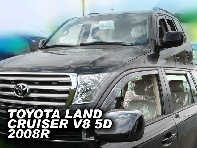 Heko vindavviser til Toyota Land Cruiser J200 – PMMA Plexi
