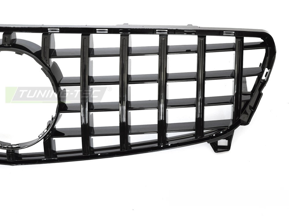 Grill Mercedes A-Klasse W176 15-18 sett fra siden, struktur synlig.
