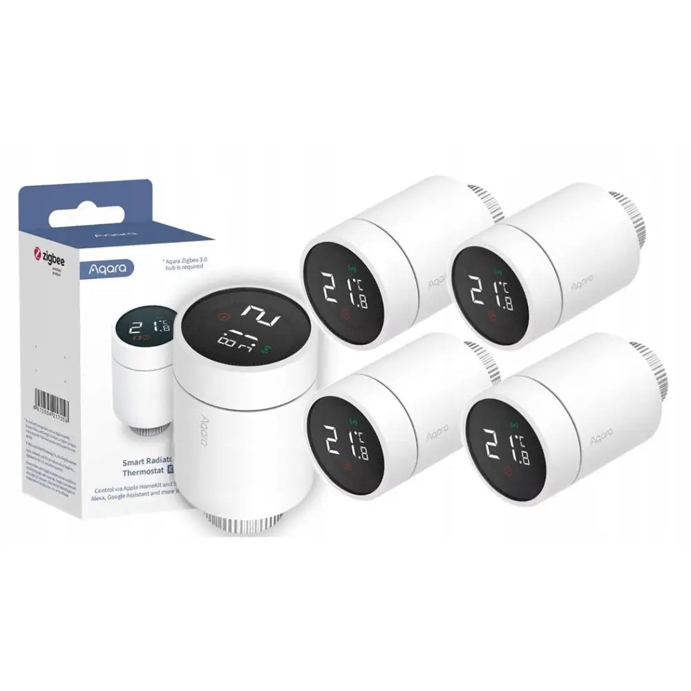 5x Aqara E1 Termostatventil Til Radiator Smart Homekit Zigbee - 1