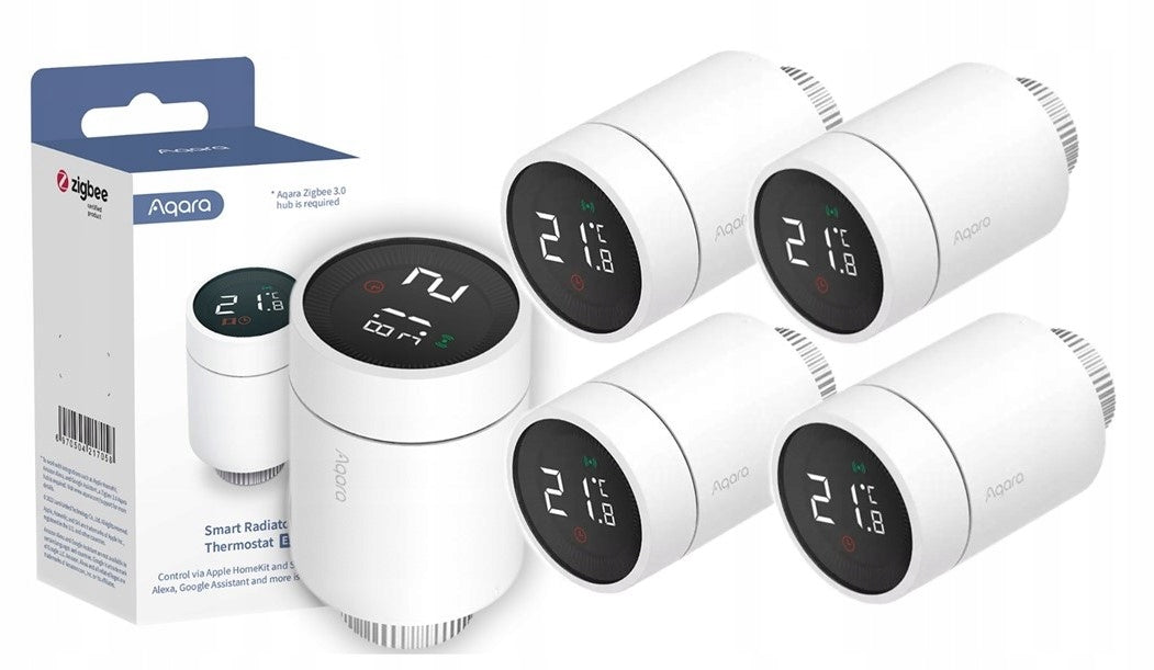 5X Aqara E1 Termostatventil til Radiator Smart Homekit Zigbee