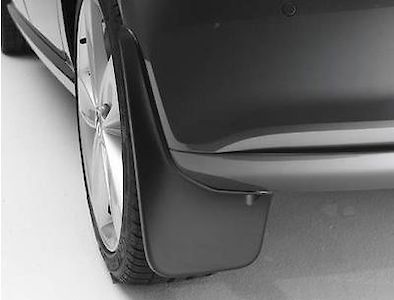 VAG OEM skvettlapp til Vw Polo V / Black - sett 2 stk. – ABS Automotive