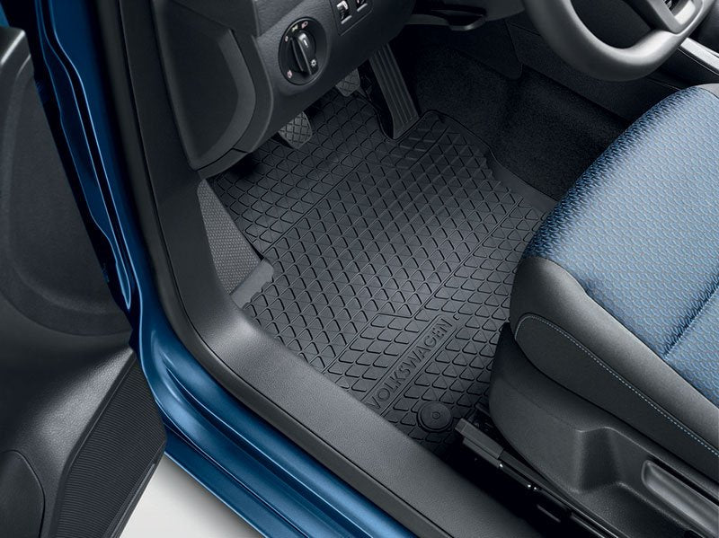 Gulvmatter Vw Caddy III / IV – Gummi | VAG OEM - detaljer