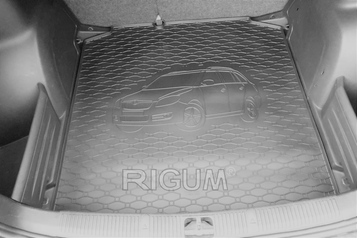 Rigum bagasjeromsmatte til Skoda Fabia II – 10 mm sidekant