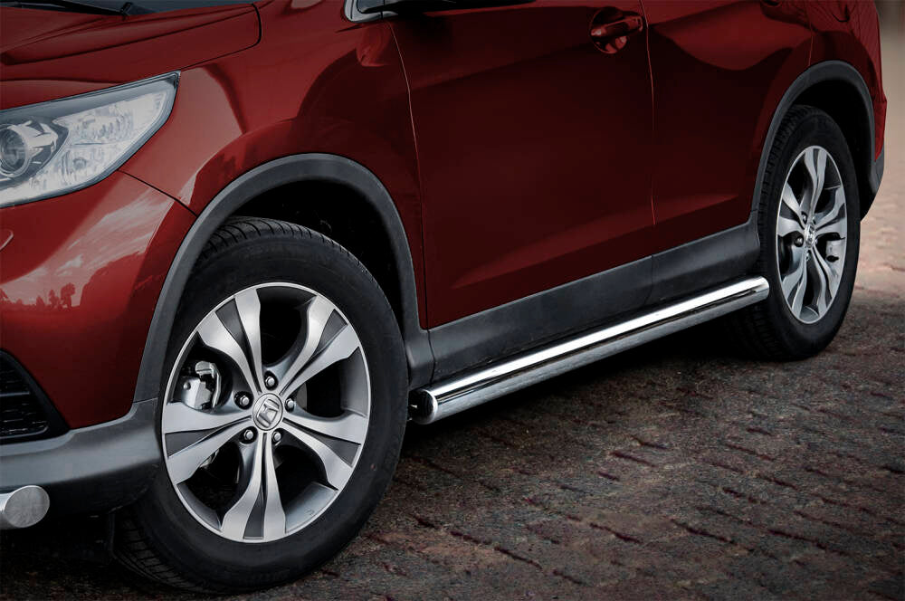 Stigtrinn Steeler til Honda CR-V IV 2012-2018 i rustfritt stål med monteringssett