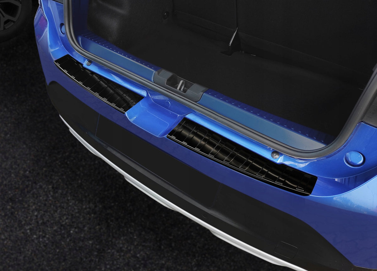 Avisa bakfangerbeskytter til Dacia Sandero III /Sandero III Stepway – rustfritt stål, svart børstet