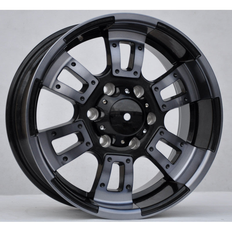 Felger 6x139.7 17x8.5 ET25 73,1 matt svart