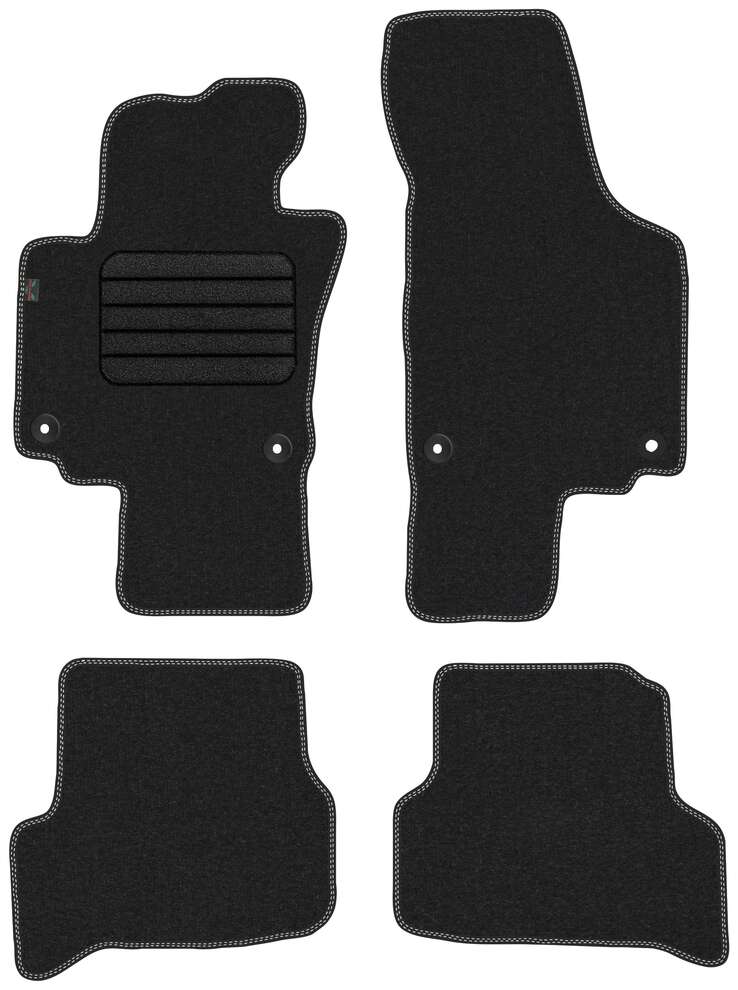 Unknown stoffmatter til Vw Golf Plus – Premium tekstil
