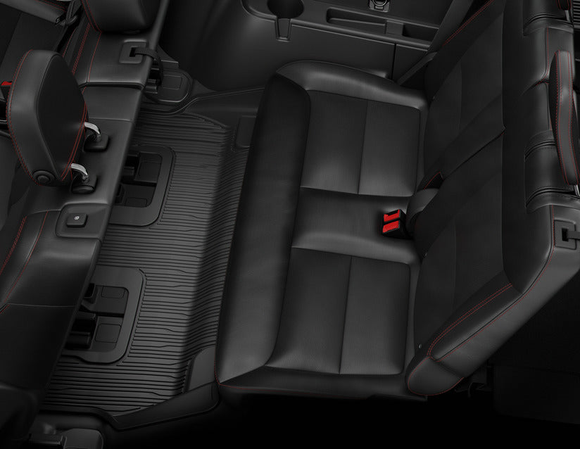 Ford OEM TPE gulvmatter til Ford Explorer VI (2019–) 7-seter – 3. seterad, svart anthracite matt