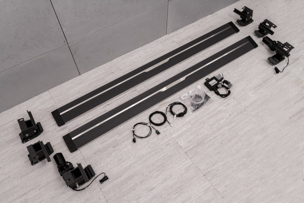 Stigtrinn Jeep Wrangler JK Ventshield (2006-2018) - sett bakfra