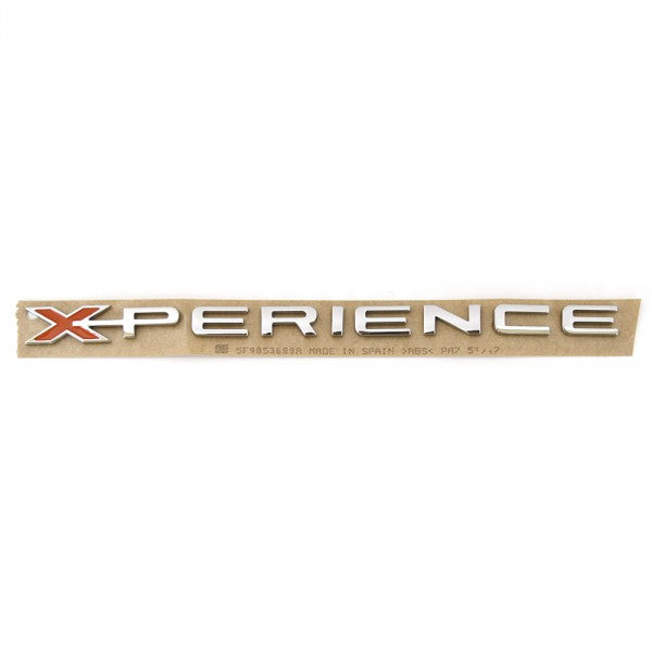 Emblem/logo til Seat Leon XPERIENCE Orange Brilliant i oransje og krom for bakluke