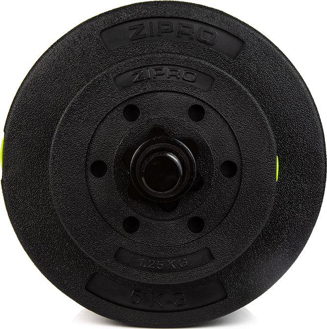 Justerbare Manualer svart vektplate med strukturert overflate, synlig vektangivelse, merke og midtfeste.