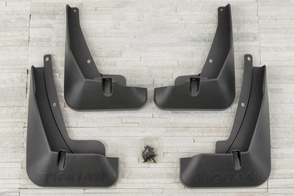 Ven-Tuning skvettlapp til Vw Tiguan Allspace – svart ABS-materiale