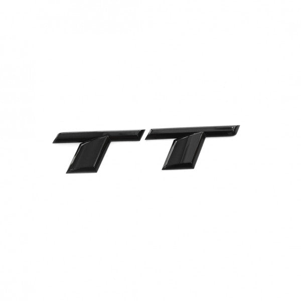 Emblem/logo til Audi TT Black Glossy i svart blank utførelse fra Audi AG