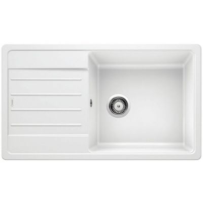 Blanco Legra XL 6 S kjøkkenvask i granitt hvit 860x500 mm med avrenningsfelt